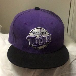Purple Minnesota Twins Hat or Fitted Cap